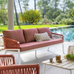 Terra Patio Soldes Boutique -Terra Patio Soldes Boutique canape exterieur 3 places oriengo brique hesperide 1