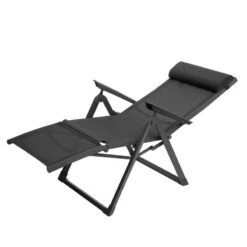 Chaise Longue Decima Hespéride Anthracite/graphite -Terra Patio Soldes Boutique chaise longue decima hesperide anthracit 5