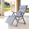 Chaise Longue Decima Hespéride Ardoise/quartz -Terra Patio Soldes Boutique chaise longue decima hesperide ardoise