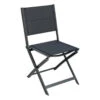 Chaise Pliante Allure Poivre Et Graphite Hespéride -Terra Patio Soldes Boutique chaise pliante allure poivre et graphite hesperide