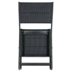 Chaise Pliante Allure Poivre Et Graphite Hespéride -Terra Patio Soldes Boutique chaise pliante allure poivre et graphite hesperide 4