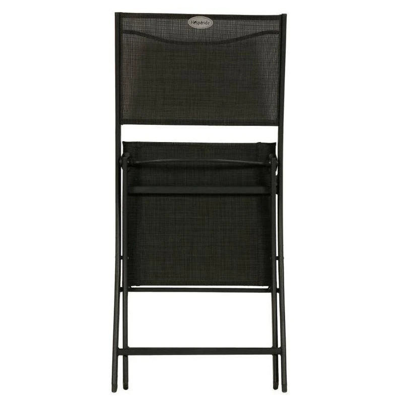 Chaise Pliante Modula Anthracite/graphite Hespéride 2 Chaise Pliante Modula Anthracite/graphite Hespéride – Image 2