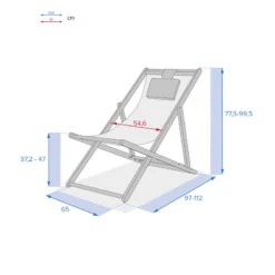 Chilienne En Bois Mahini Carbone Hespéride -Terra Patio Soldes Boutique chilienne en bois mahini carbone hesperide 3
