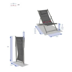 Chilienne Honolulu Bleu Canard Hespéride 13 Chilienne Honolulu Bleu Canard Hespéride -Terra Patio Soldes Boutique chilienne honolulu bleu canard hesperide 1 6
