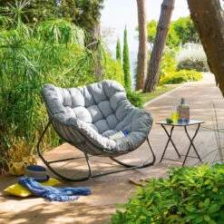 Fauteuil Bascule Extérieur Paopao Hespéride 11 Fauteuil Bascule Extérieur Paopao Hespéride -Terra Patio Soldes Boutique fauteuil bascule exterieur paopao hesperide 2