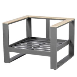 Fauteuil De Salon Emperia Graphite Hespéride -Terra Patio Soldes Boutique fauteuil de salon emperia graphite hesperide 2