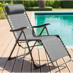 Fauteuil Détente D'extérieur Hespéride Silos Gris Anthracite -Terra Patio Soldes Boutique fauteuil detente d exterieur hesperide silos gris anthracite 1