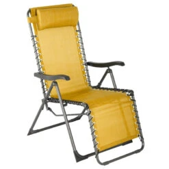 Fauteuil Détente D'extérieur Hespéride Silos Jaune Moutarde -Terra Patio Soldes Boutique fauteuil detente d exterieur hesperide silos jaune moutarde 1 1