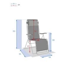 Fauteuil Détente D'extérieur Hespéride Silos Jaune Moutarde -Terra Patio Soldes Boutique fauteuil detente d exterieur hesperide silos jaune moutarde 1 6