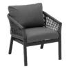 Fauteuil Extérieur 1 Place Oriengo Anthracite Hespéride -Terra Patio Soldes Boutique fauteuil exterieur 1 place oriengo anthracite hesperide