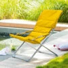 Fauteuil Relax Milos Jaune Moutarde Hespéride -Terra Patio Soldes Boutique fauteuil relax milos jaune moutarde hesperide