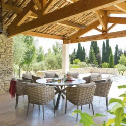 Fauteuil Repas Extérieur Embruns Mailles Hespéride -Terra Patio Soldes Boutique fauteuil repas exterieur embruns mailles hesperide 1