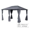 Jeu De 6 Rideaux Gris Ardoise Pour Tonnelle Santorini Et Thira 12 Jeu De 6 Rideaux Gris Ardoise Pour Tonnelle Santorini Et Thira -Terra Patio Soldes Boutique jeu de 6 rideaux gris ardoise pour la tonnelle santorini 3 x 4m