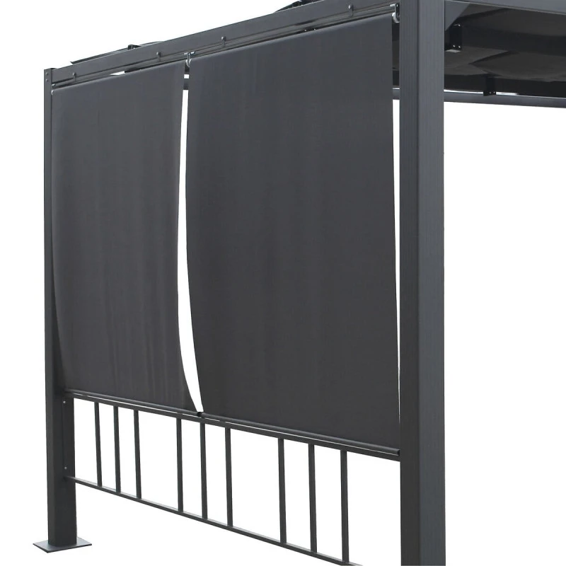 Kit De 4 Stores Pour Tonnelle Moai Hespéride 1 Kit De 4 Stores Pour Tonnelle Moai Hespéride