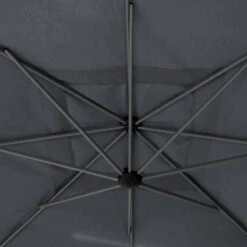 Parasol Décentré Carré Manoa Ardoise Hespéride 7 Parasol Décentré Carré Manoa Ardoise Hespéride -Terra Patio Soldes Boutique parasol decentre carre manoa ardoise hesperide 1 2