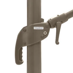 Parasol Décentré Eléa Inclinable Rectangulaire Noisette Hespéride -Terra Patio Soldes Boutique parasol decentre elea inclinable 3x4 noisette hesperide 2