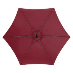 Parasol Décentré Rond Manoa Bordeaux Hespéride -Terra Patio Soldes Boutique parasol decentre rond manoa bordeaux hesperide 2