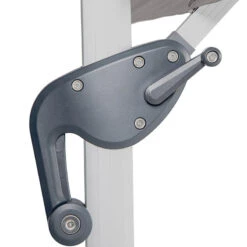 Parasol Déporté Carré Equador Ardoise Hespéride -Terra Patio Soldes Boutique parasol deporte carre equador ardoise hesperide 1 5