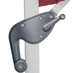 Parasol Déporté Carré Equador Bordeaux Hespéride -Terra Patio Soldes Boutique parasol deporte carre equador bordeaux hesperide 5