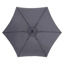 Parasol Déporté Rond Janeiro Ardoise Hespéride -Terra Patio Soldes Boutique parasol deporte rond janeiro ardoise hesperide 8