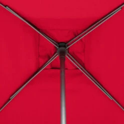 Parasol Droit Carré 2,5x2,5m Soya Grenade Hespéride -Terra Patio Soldes Boutique parasol droit carre 25x25m soya grenade hesperide 5