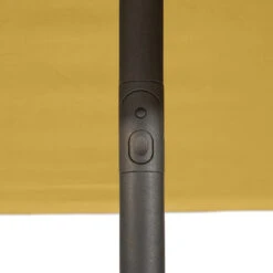 Parasol Droit Carré 2,5x2,5m Soya Jaune Moutarde Hespéride 11 Parasol Droit Carré 2,5x2,5m Soya Jaune Moutarde Hespéride -Terra Patio Soldes Boutique parasol droit carre 25x25m soya jaune moutarde hesperide 4