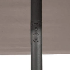 Parasol Droit Carré 2,5x2,5m Soya Taupe Hespéride -Terra Patio Soldes Boutique parasol droit carre 25x25m soya taupe hesperide 3