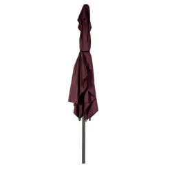 Parasol Mat Central 2x3 M Loompa Bordeaux Hespéride -Terra Patio Soldes Boutique parasol mat central 2x3 m loompa bordeaux hesperide 3