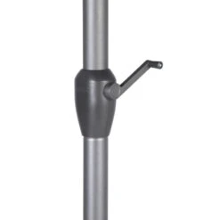 Parasol Mat Central Rond 3m Loompa Ardoise Hespéride 12 Parasol Mat Central Rond 3m Loompa Ardoise Hespéride -Terra Patio Soldes Boutique parasol mat central rond 3 loompa ardoise hesperide 5