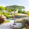 Parasol Mat Central Rond 3m Loompa Olive Hespéride 15 Parasol Mat Central Rond 3m Loompa Olive Hespéride -Terra Patio Soldes Boutique parasol mat central rond 3m loompa olive hesperide