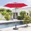 Parasol Rond 2,3m Anzio Grenade Hespéride 15 Parasol Rond 2,3m Anzio Grenade Hespéride -Terra Patio Soldes Boutique parasol rond 23m anzio grenade hesperide