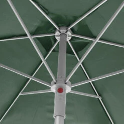 Parasol Rond 2,3m Anzio Vert Olive Hespéride 8 Parasol Rond 2,3m Anzio Vert Olive Hespéride -Terra Patio Soldes Boutique parasol rond anzio vert olive hesperide 1 3