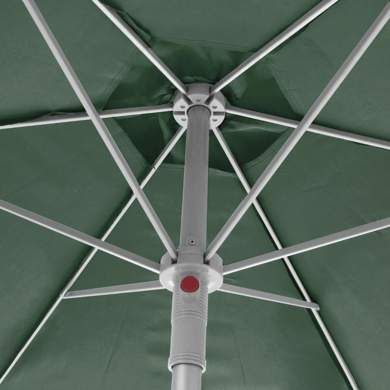 Parasol Rond 2,3m Anzio Vert Olive Hespéride 4 Parasol Rond 2,3m Anzio Vert Olive Hespéride – Image 4