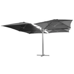Parasol Setiri 16 M² Ardoise Hespéride -Terra Patio Soldes Boutique parasol setiri 16 m ardoise hesperide 2