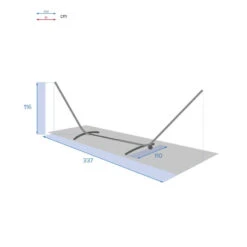 Pied Réglable Petit Modèle Pour Hamac Panao Hespéride -Terra Patio Soldes Boutique pied reglable petit modele pour hamac panao hesperide 5