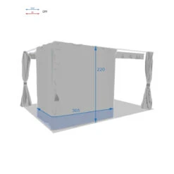 Rideaux Ardoises Pour Tonnelle Rectangulaire Palmeira Hespéride 7 Rideaux Ardoises Pour Tonnelle Rectangulaire Palmeira Hespéride -Terra Patio Soldes Boutique rideaux ardoises pour tonnelle rectangulaire palmeira hesperide 3