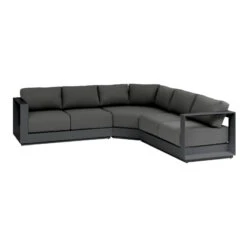 Terra Patio Soldes Boutique -Terra Patio Soldes Boutique salon d angle 5 places allure anthracite graphite hesperide 1