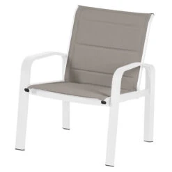 Salon De Jardin 4 Places Elyn Noisette / Blanc Hespéride 10 Salon De Jardin 4 Places Elyn Noisette / Blanc Hespéride -Terra Patio Soldes Boutique salon de jardin 4 places elyn noisette blanc hesperide 1 3