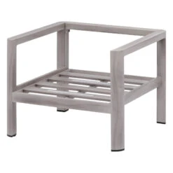 Salon De Jardin 5 Places Jauca Noisette / Gris Boisé Hespéride -Terra Patio Soldes Boutique salon de jardin 5 places jauca noisette gris boise hesperide 1 7