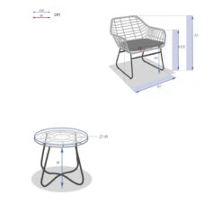 Salon Détente Extérieur Lambada 2 Places Hespéride -Terra Patio Soldes Boutique salon detente exterieur lambada 2 places hesperide 9