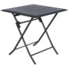 Table Alu Pliante Azua 2 Places Graphite Hespéride -Terra Patio Soldes Boutique table aluminium azua 2 places noir graphite hesperide
