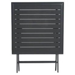 Table Alu Pliante Azua 2 Places Graphite Hespéride -Terra Patio Soldes Boutique table aluminium azua 2 places noir graphite hesperide 2