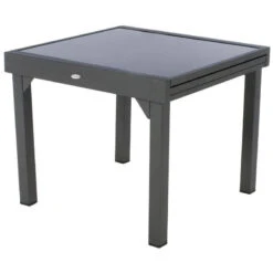Table Piazza Extensible 8 Personnes Anthracite/graphite -Terra Patio Soldes Boutique table piazza extensible 8 personnes anthracite graphite 2