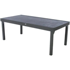 Table Rectangulaire Extensible Piazza 12 P. Graphite Hespéride -Terra Patio Soldes Boutique table rectangulaire extensible piazza 12 personnes graphite hesperide 1