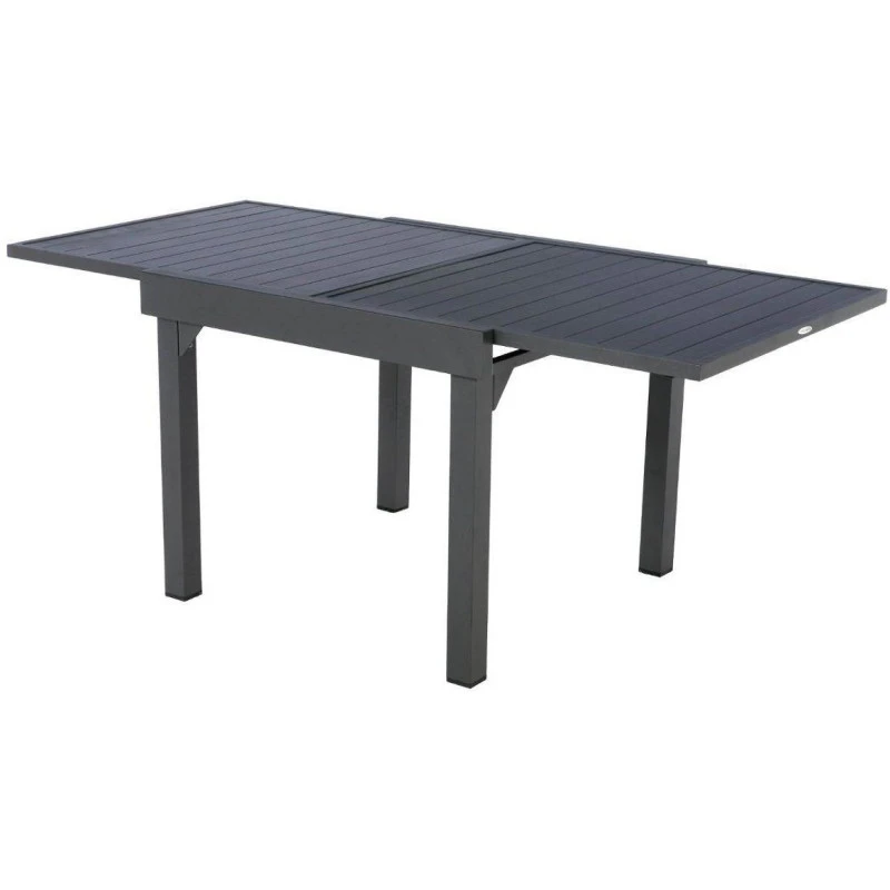 Table Rectangulaire Extensible Piazza 8 P. Graphite Hespéride 2 Table Rectangulaire Extensible Piazza 8 P. Graphite Hespéride – Image 2