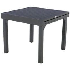 Table Rectangulaire Extensible Piazza 8 P. Graphite Hespéride 10 Table Rectangulaire Extensible Piazza 8 P. Graphite Hespéride -Terra Patio Soldes Boutique table rectangulaire extensible piazza 8 personnes graphite hesperide 2