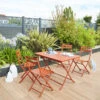 Table Rectangulaire Pliante Greensboro 4p Ambre Hespéride -Terra Patio Soldes Boutique table rectangulaire pliante greensboro 4p ambre hesperide