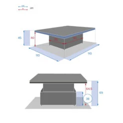 Table Relevable Moorea Terre Ombre Hespéride 11 Table Relevable Moorea Terre Ombre Hespéride -Terra Patio Soldes Boutique table relevable moorea terre d ombre hesperide 5