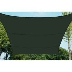 Toile Solaire 3x4m Curacao Gris Hespéride -Terra Patio Soldes Boutique toile solaire 3x4m luxe hesperide curacao gris 2