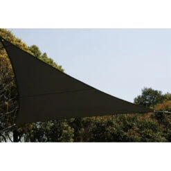 Toile Solaire 5x5x5m Curacao Gris Hespéride -Terra Patio Soldes Boutique toile solaire 5x5x5m luxe hesperide curacao gris 2